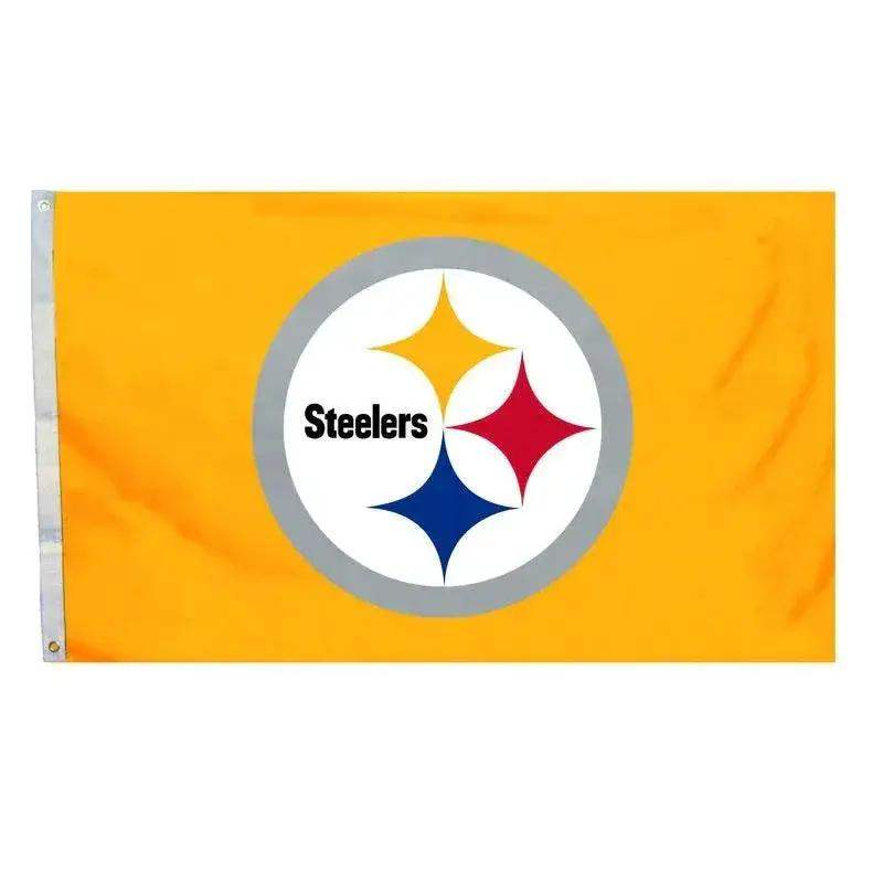 Pittsburgh Steelers Flag 4x6 Co Outdoor Banner Premium - ToylandEU