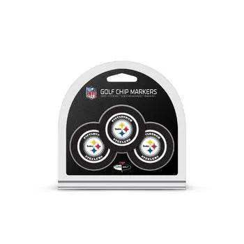  Pittsburgh Steelers Golf Chip With Marker 3 Pack Magnetic -  ToylandEU™