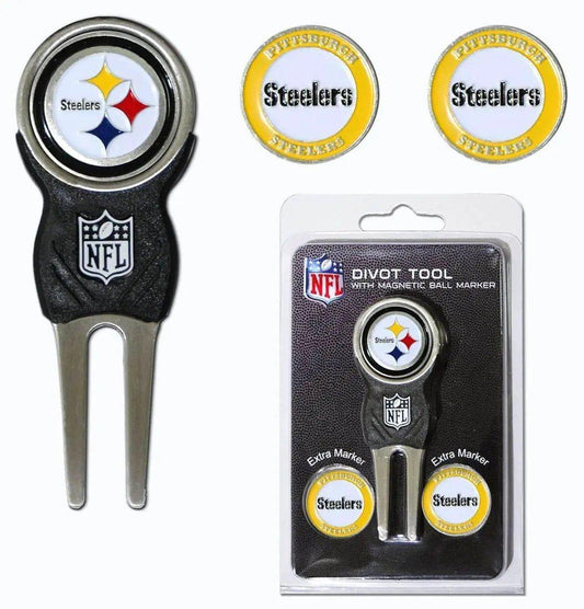  Pittsburgh Steelers Golf Divot Tool with 3 Markers -  ToylandEU™
