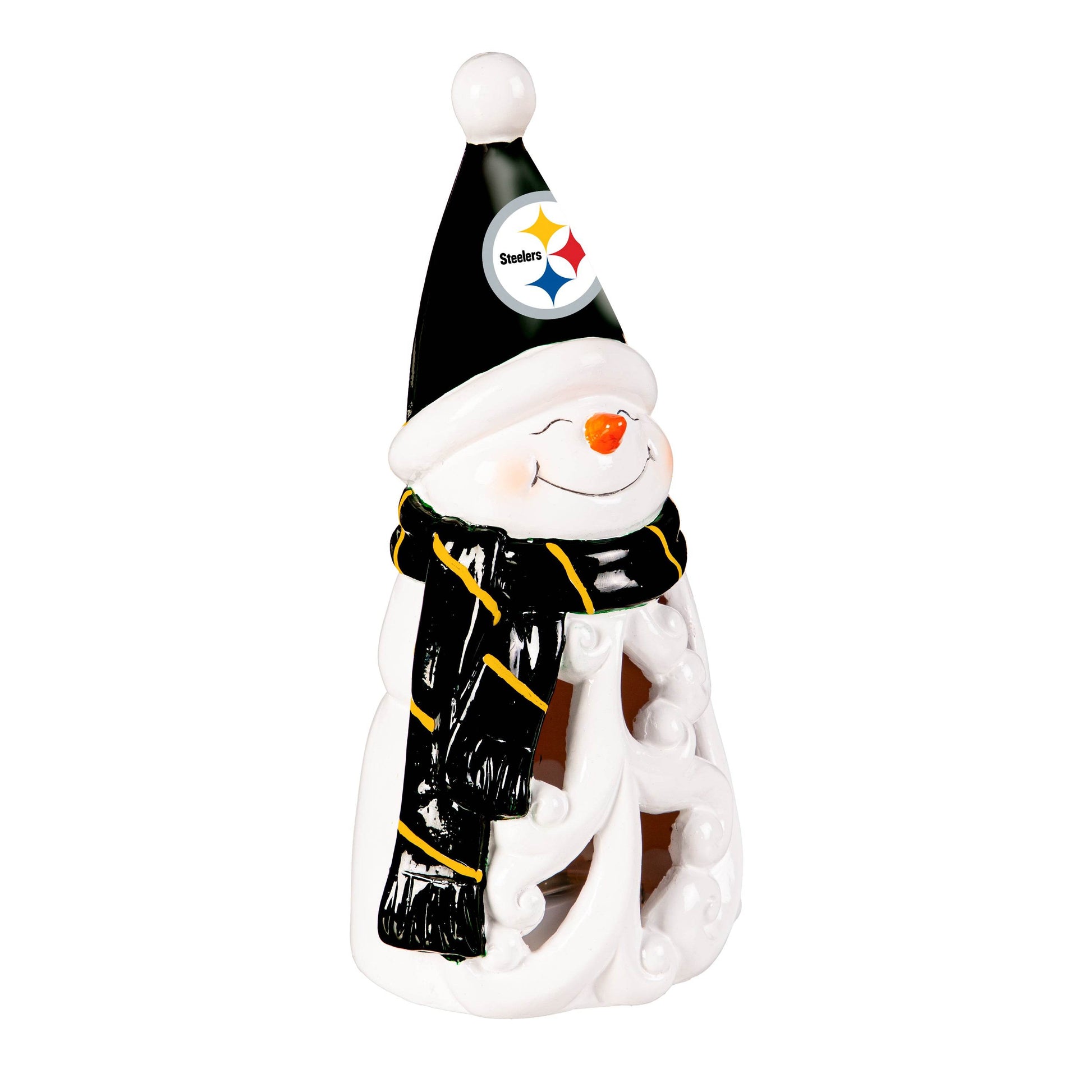 Pittsburgh Steelers LED Snowman Statue 8 Inch Decor - ToylandEU