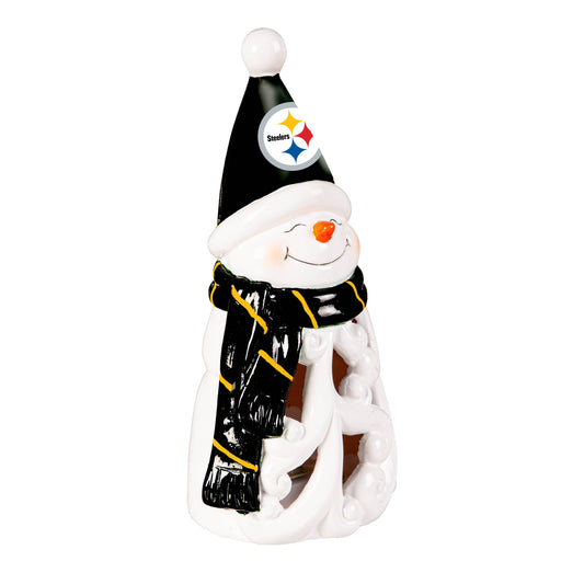 Pittsburgh Steelers LED Snowman Statue 8 Inch Decor - ToylandEU