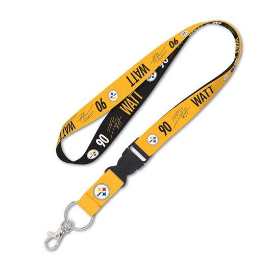 Pittsburgh Steelers Lanyard Detachable Buckle TJ Watt - ToylandEU