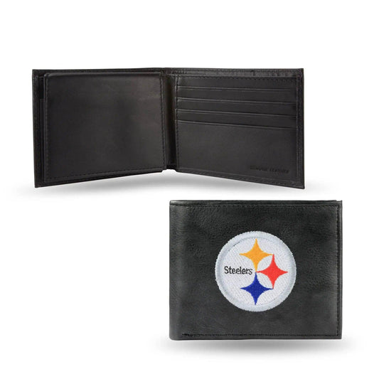  Pittsburgh Steelers Leather Wallet Embroidered Black -  ToylandEU™