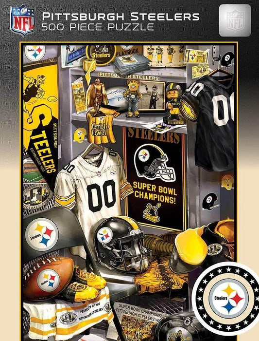  Pittsburgh Steelers Locker Room Puzzle 500 Piece Jigsaw -  ToylandEU™
