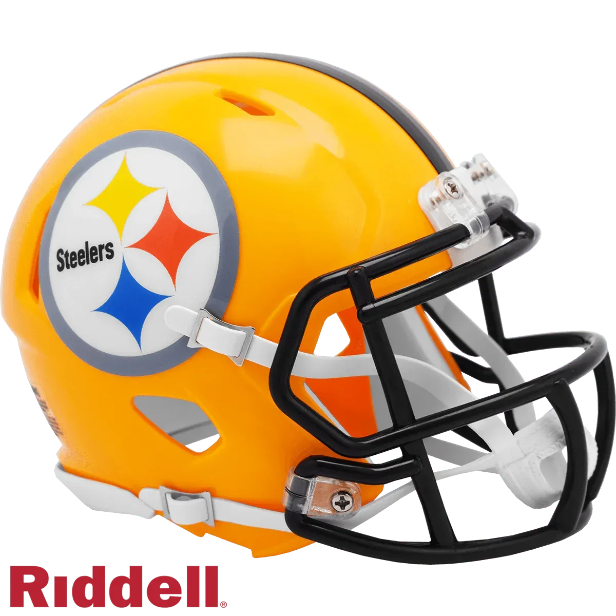 Pittsburgh Steelers Mini Speed Helmet Riddell 2007 Gold - ToylandEU