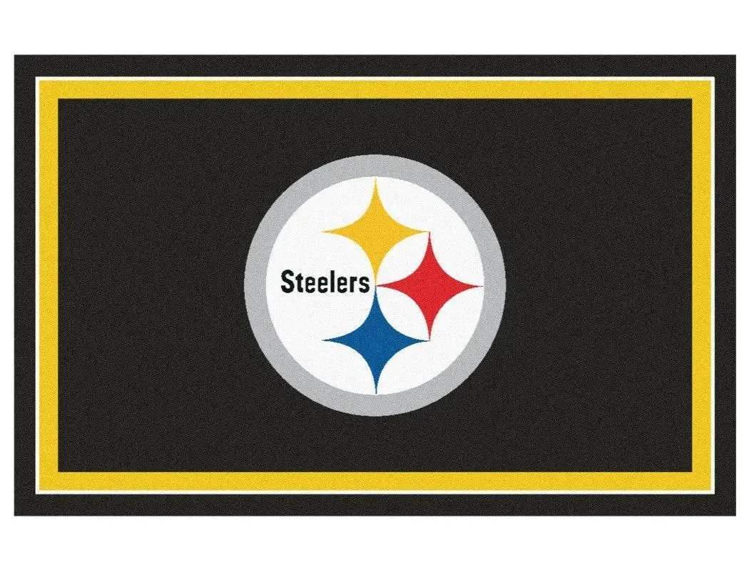  Pittsburgh Steelers NFL Rug 5x8 Area Rug Chromojet Official -  ToylandEU™