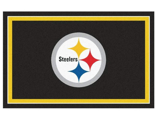  Pittsburgh Steelers NFL Rug 5x8 Area Rug Chromojet Official -  ToylandEU™