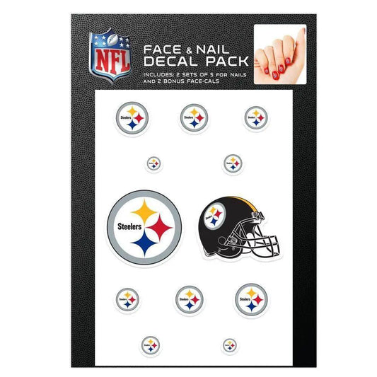  Pittsburgh Steelers Nail Cals And Face Cals Decals Kit -  ToylandEU™