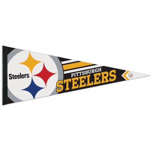 Pittsburgh Steelers Premium Felt Pennant 12x30 Inches - ToylandEU