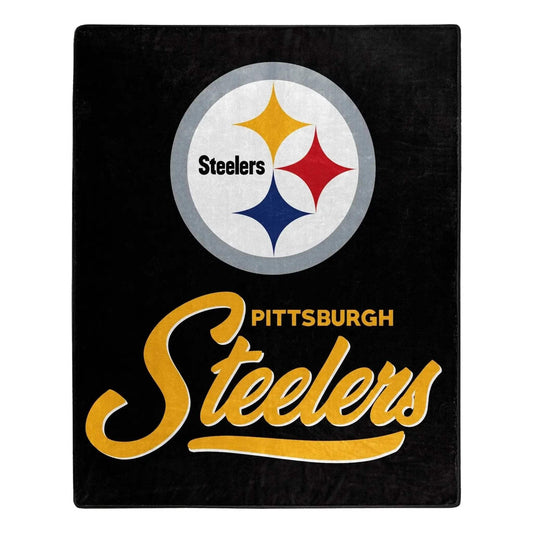  Pittsburgh Steelers Raschel Blanket 50x60 Signature Design -  ToylandEU™