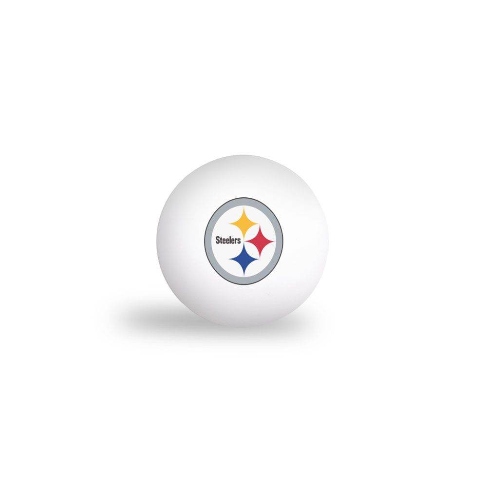 Pittsburgh Steelers Regulation Ping Pong Balls Six Pack - ToylandEU