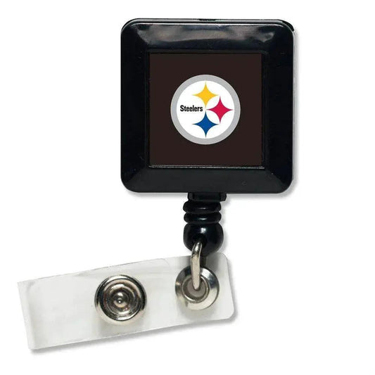  Pittsburgh Steelers Retractable Badge Holder Steel Clip -  ToylandEU™