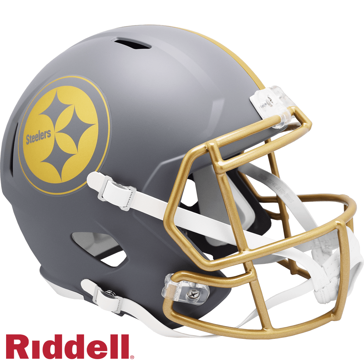 Pittsburgh Steelers Riddell Replica Full Size Slate Helmet - ToylandEU