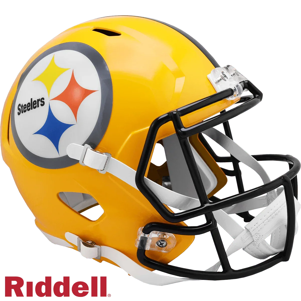  Pittsburgh Steelers Riddell Replica Speed Helmet 2007 Gold -  ToylandEU™