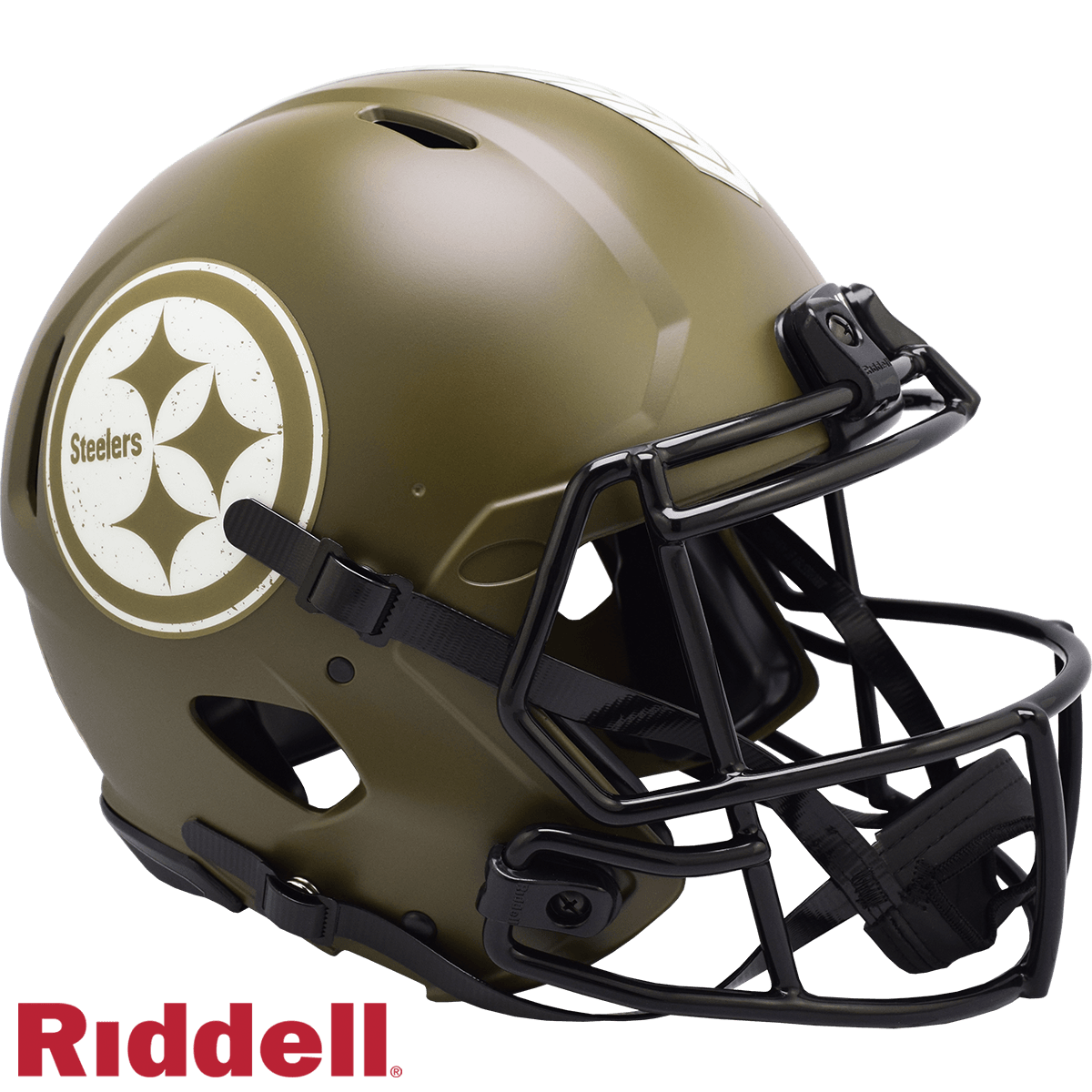 Pittsburgh Steelers Salute To Service Riddell Helmet - ToylandEU