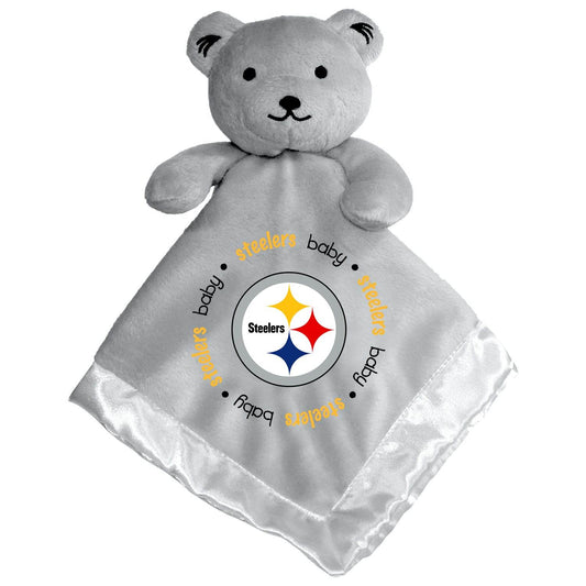 Pittsburgh Steelers Security Bear Gray Plush with Logo - ToylandEU