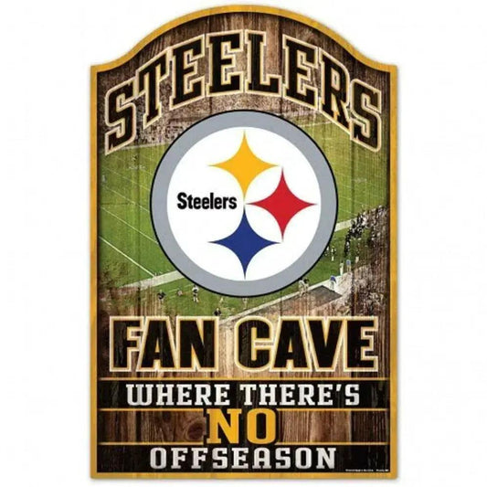  Pittsburgh Steelers Sign 11x17 Wood Fan Cave Design -  ToylandEU™