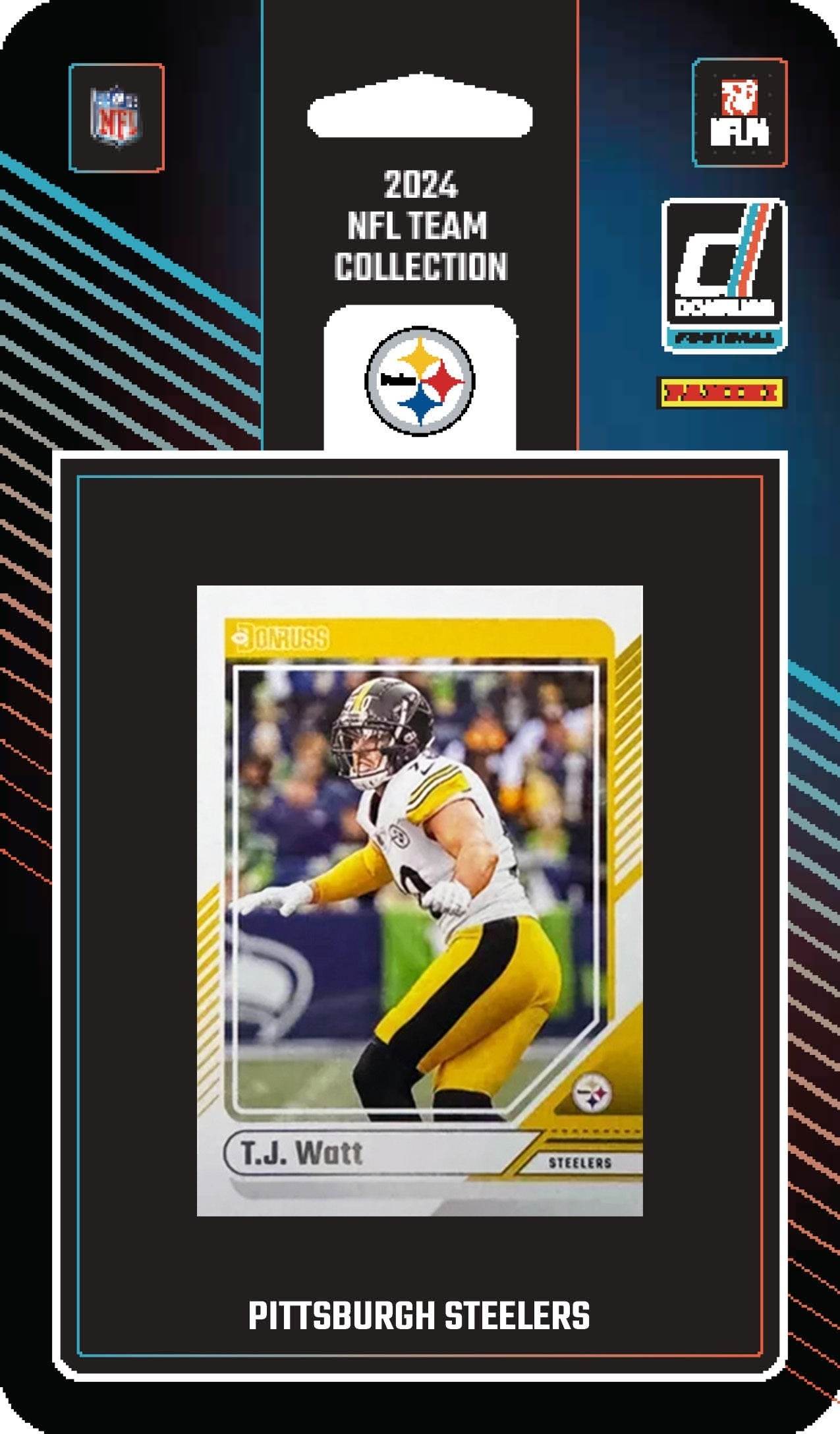 Pittsburgh Steelers Team Set 2024 Donruss Card Collection - ToylandEU