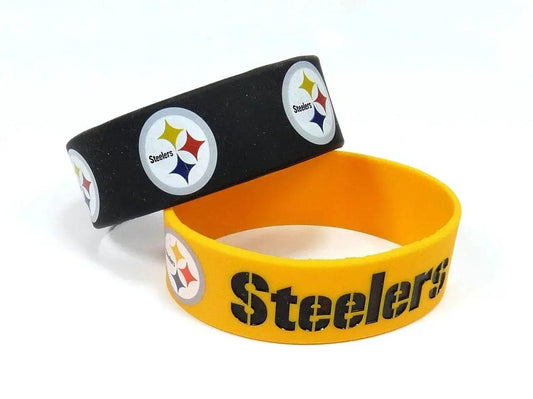  Pittsburgh Steelers Wide Bracelets 2 Pack Licensed -  ToylandEU™