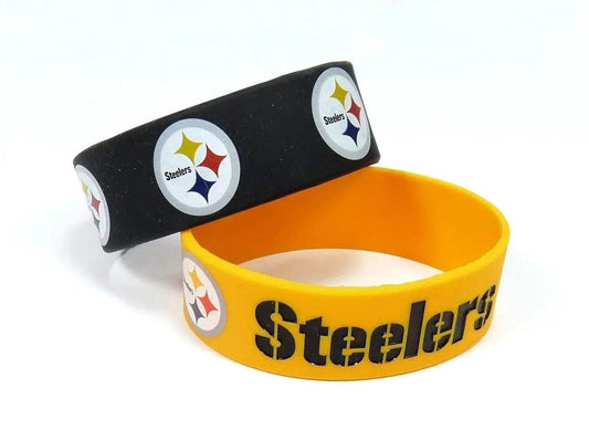  Pittsburgh Steelers Wide Bracelets 2 Pack Licensed -  ToylandEU™
