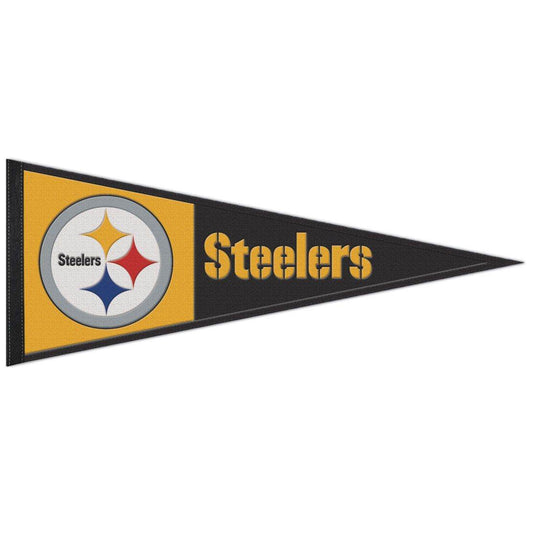 Pittsburgh Steelers Wool Pennant 13x32 Inches Wincraft - ToylandEU