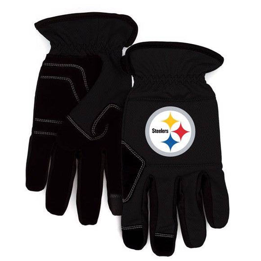 Pittsburgh Steelers Work Glove Moisture Wicking Durable - ToylandEU
