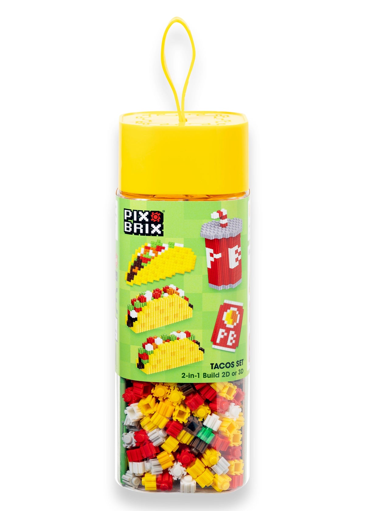 Pix Brix Building Blocks | 808 Piece Pixel Set | Toylandeu™