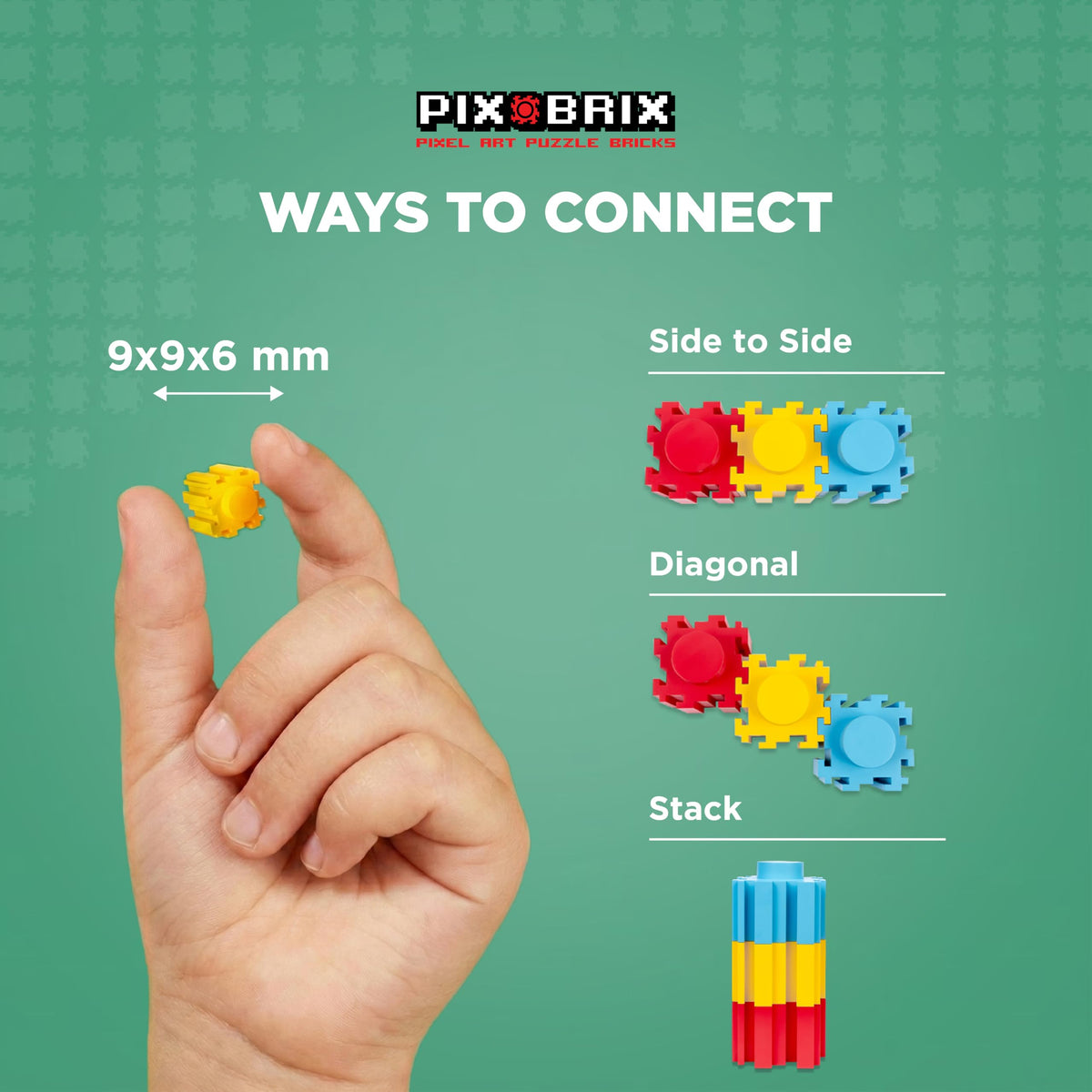 Pix Brix Cupcake Set | 851 Pieces | Toylandeu™
