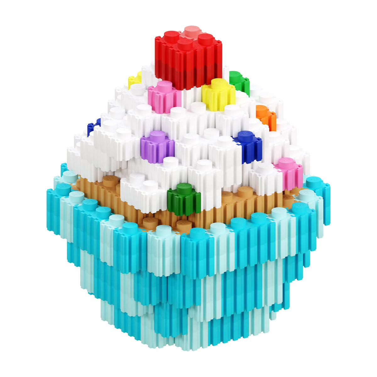 Pix Brix Cupcake Set | 851 Pieces | Toylandeu™