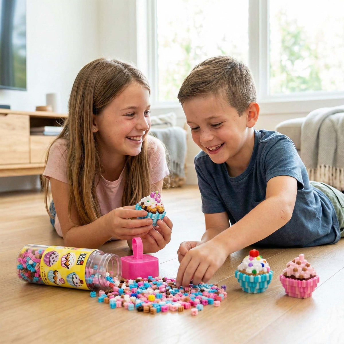 Pix Brix Cupcake Set | 851 Pieces | Toylandeu™