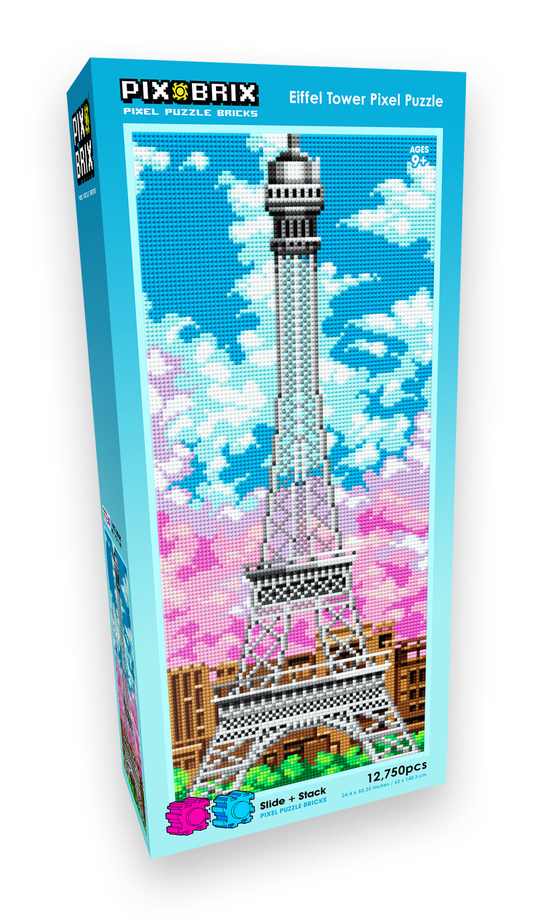 Pix Brix Eiffel Tower | 12750-Piece Building Set | Toylandeu™