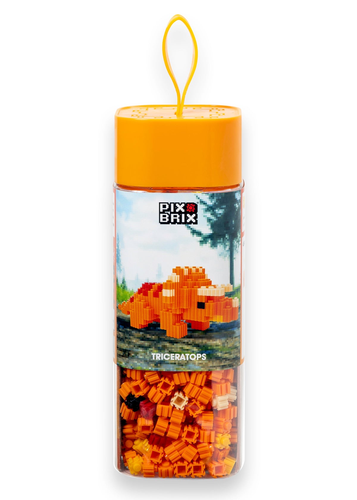 Pix Brix Triceratops | 454 Piece Pixel Bricks | Toylandeu™
