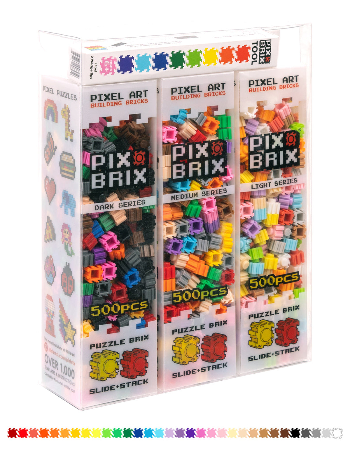 Pixel Art Building Kit | 1500 Piece Set | Toylandeu™