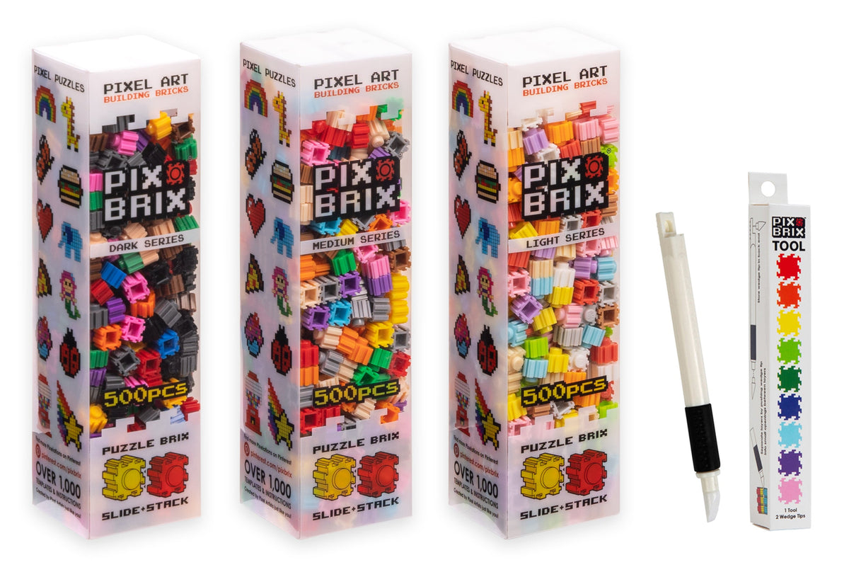 Pixel Art Building Kit | 1500 Piece Set | Toylandeu™