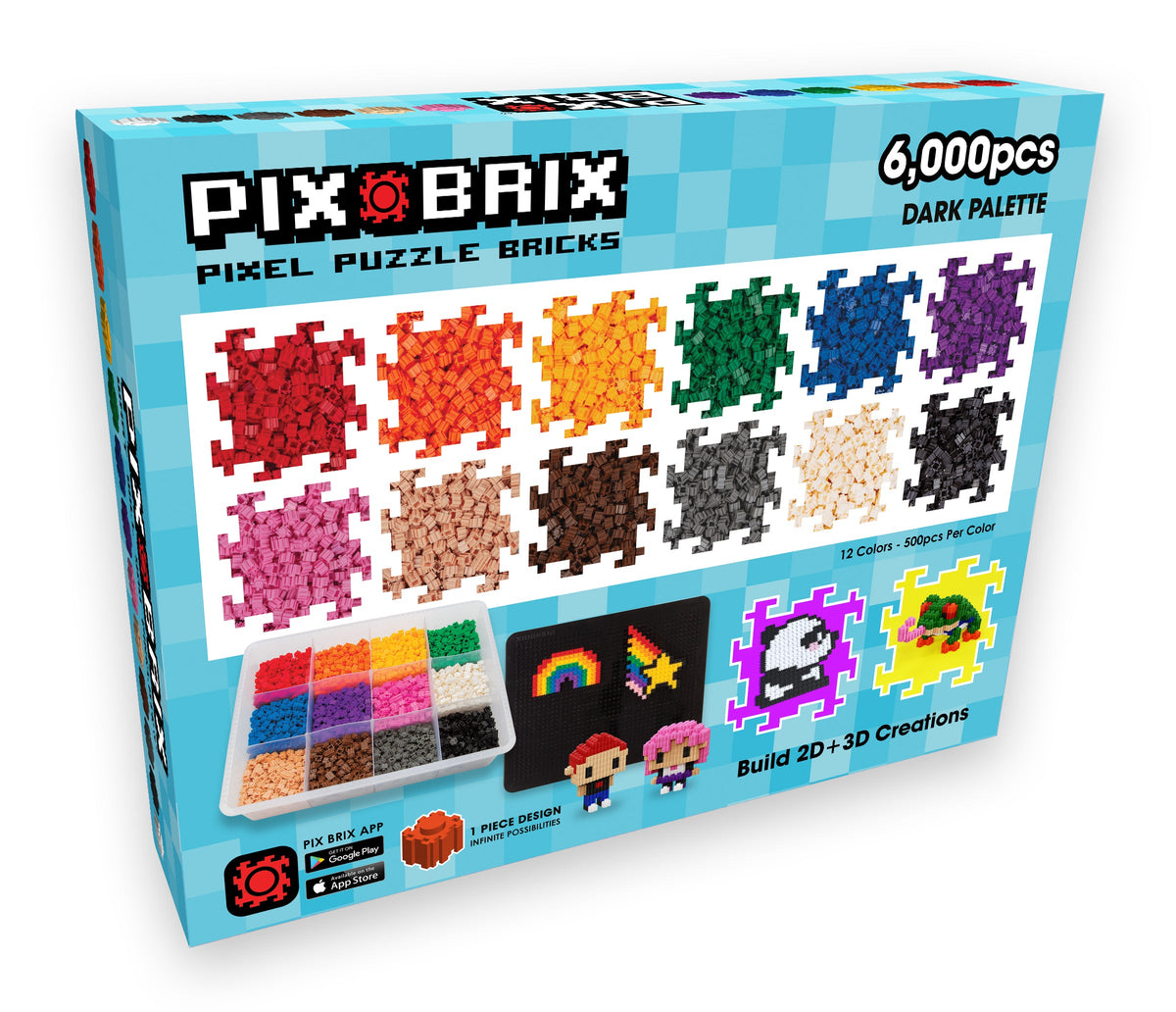 Pixel Art Set | 6000 Pieces | Toylandeu™