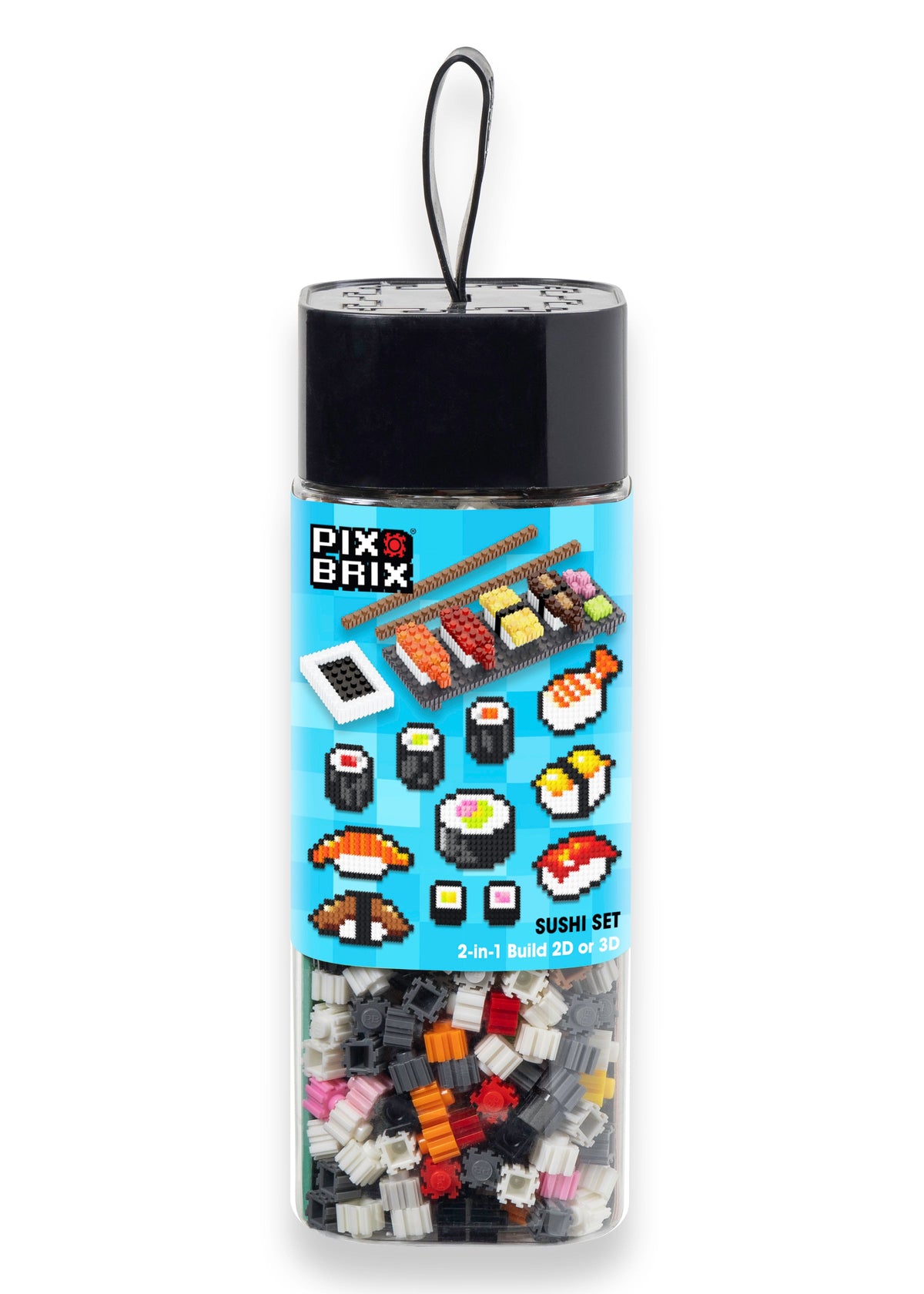 Pixel Building Bricks | 985 Piece Sushi Set | Toylandeu™