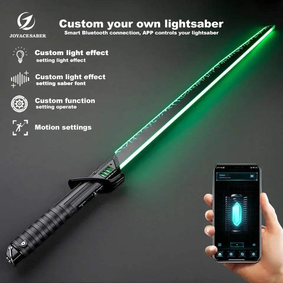 Pixel Lightsaber With Metal Handle And Sound Effects - ToylandEU