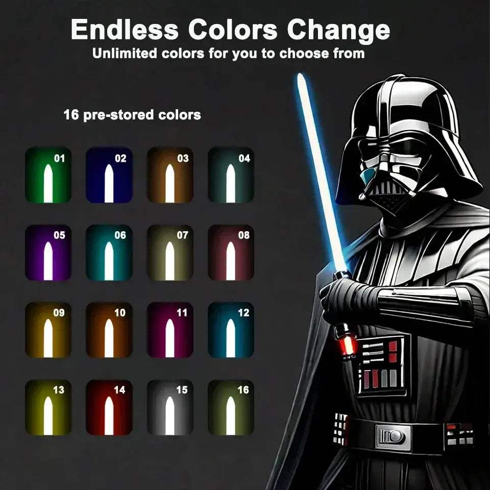 Pixel Lightsaber With Metal Handle And Sound Effects - ToylandEU