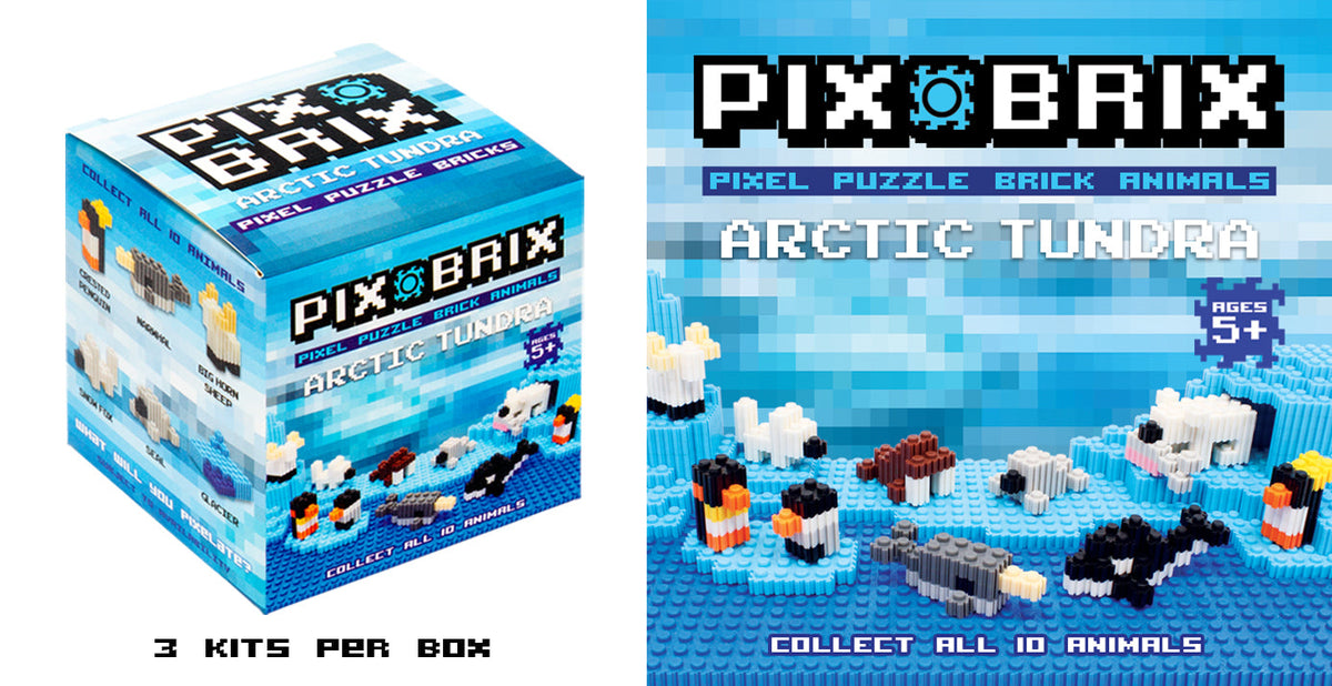 Pixel Mini Figures | Arctic Blind Box | Toylandeu™