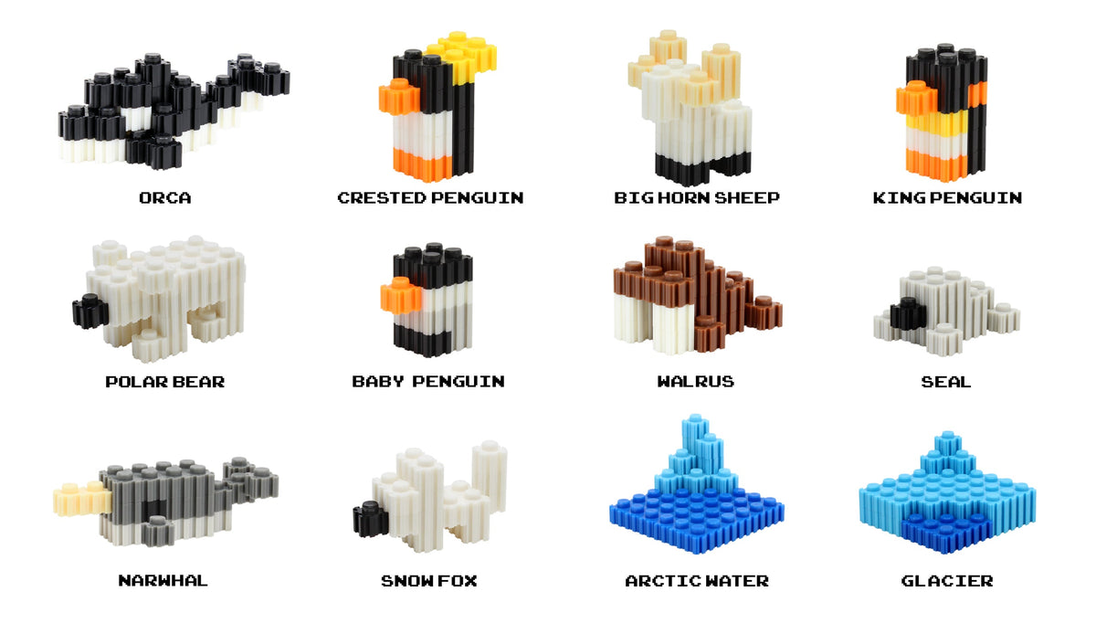 Pixel Mini Figures | Arctic Blind Box | Toylandeu™