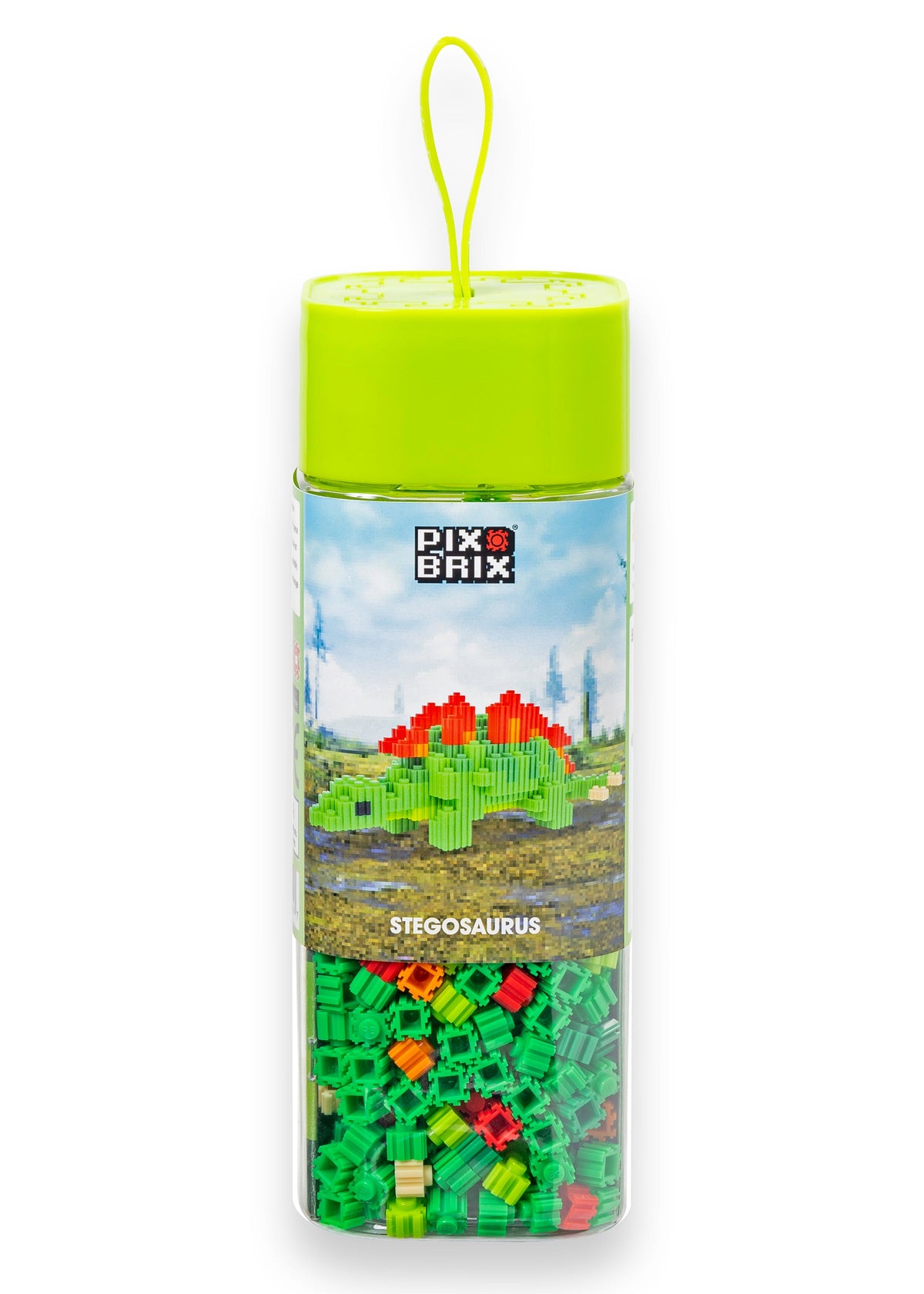 Pixel Puzzle Brick | 552pc Stegosaurus | Toylandeu™