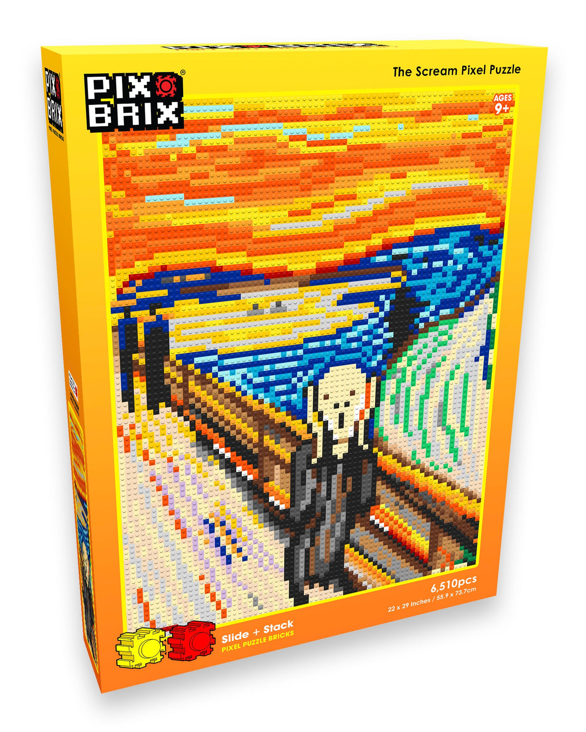 Pixel Puzzle | The Scream Masterpiece | Toylandeu™