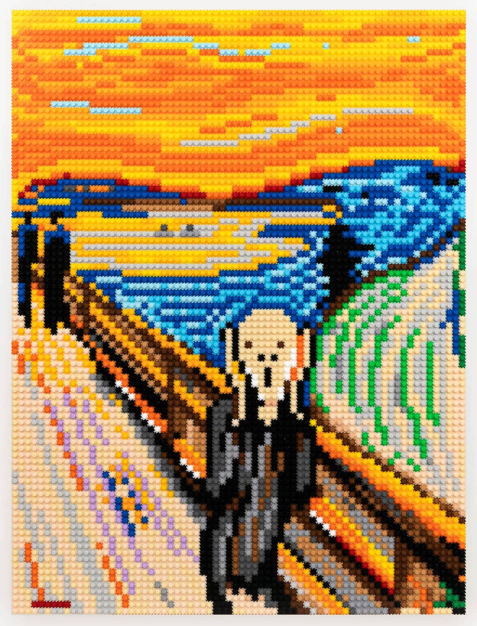 Pixel Puzzle | The Scream Masterpiece | Toylandeu™