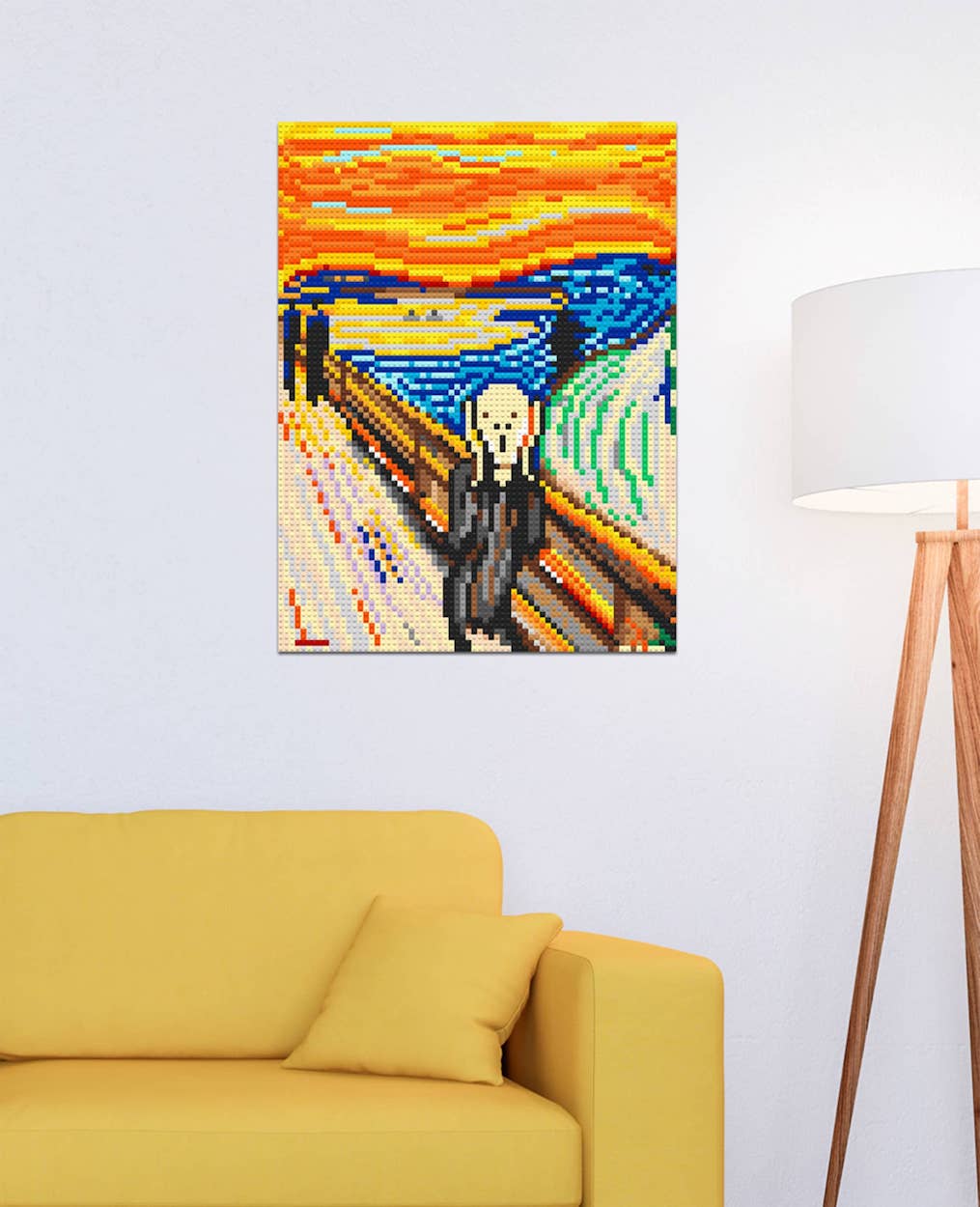 Pixel Puzzle | The Scream Masterpiece | Toylandeu™