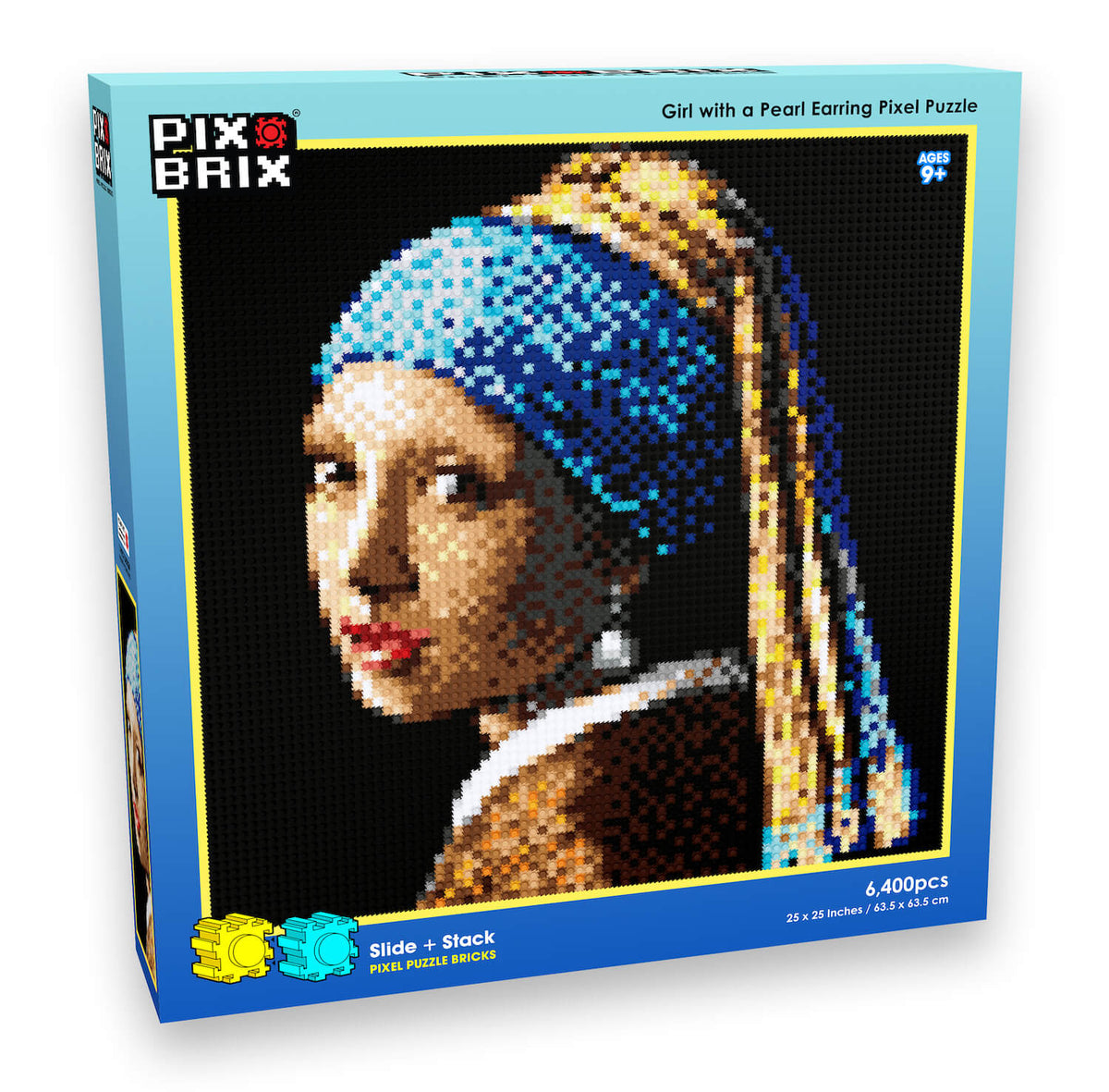 Pixel Puzzle | Vermeer Art | Toylandeu™