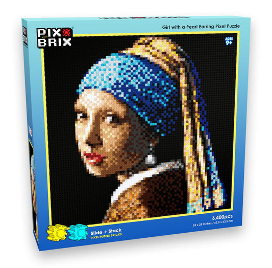 Pixel Puzzle | Vermeer Art | Toylandeu™