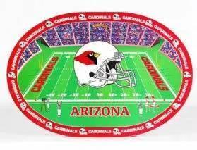  Arizona Cardinals NFL Vinyl Placemats Set Of 4 Heavy Duty -  ToylandEU™
