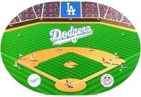  Los Angeles Dodgers Placemats Set of 4 Vinyl Washable -  ToylandEU™