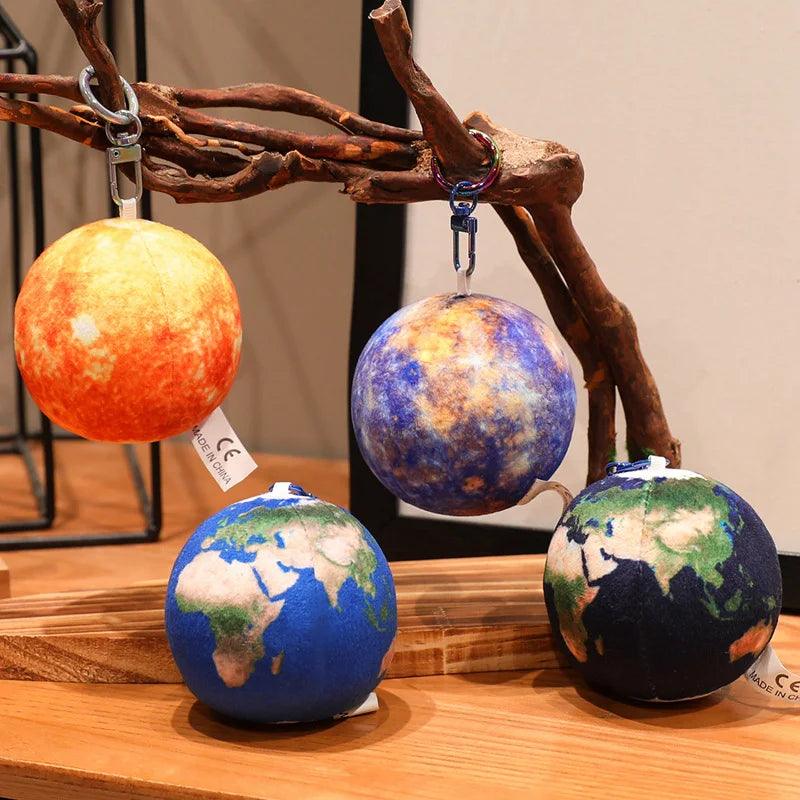 Planet Plush Pillow | Soft Plush Material | Moon Sun Earth Mars Plush | 8-27 cm