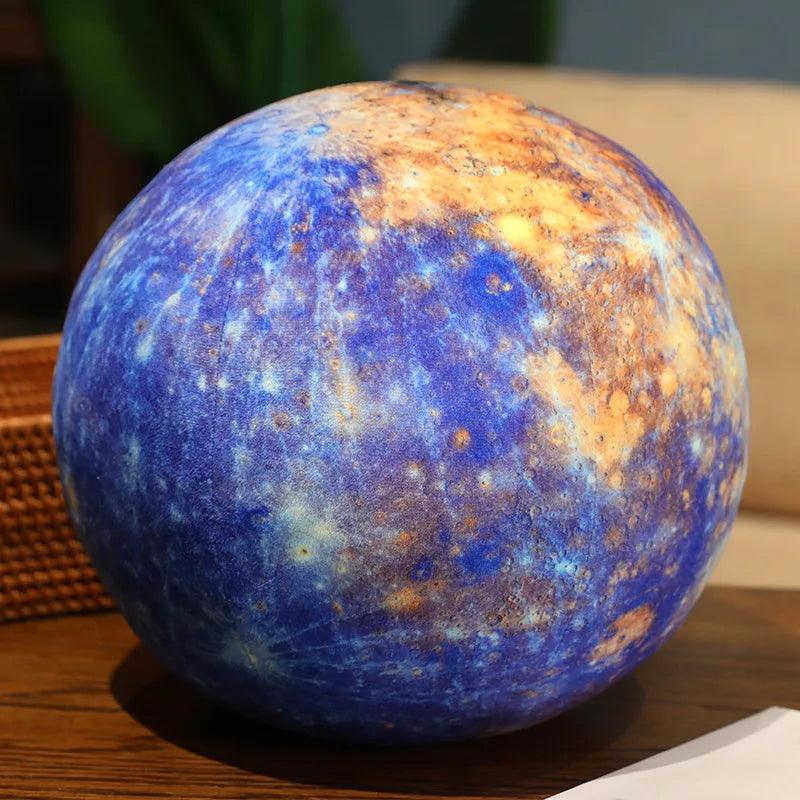Planet Plush Pillow | Soft Plush Material | Moon Sun Earth Mars Plush | 8-27 cm